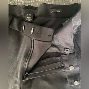 H&M ‘muscle fit’ black dress pants